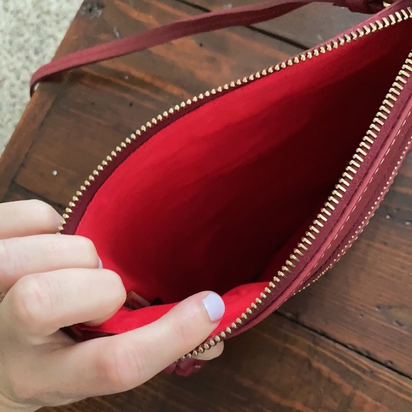 Dooney & Bourke Pebble Leather TripleZip Crossbody - Picture 5 of 10